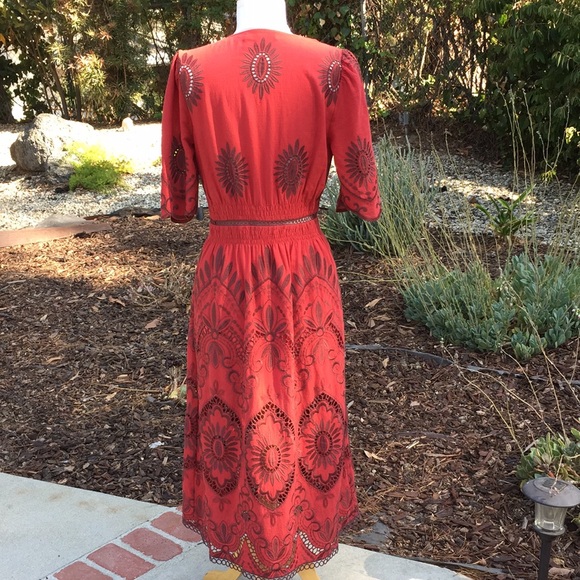 Sea New York Embroidered Dress Size 0 - Picture 2 of 8